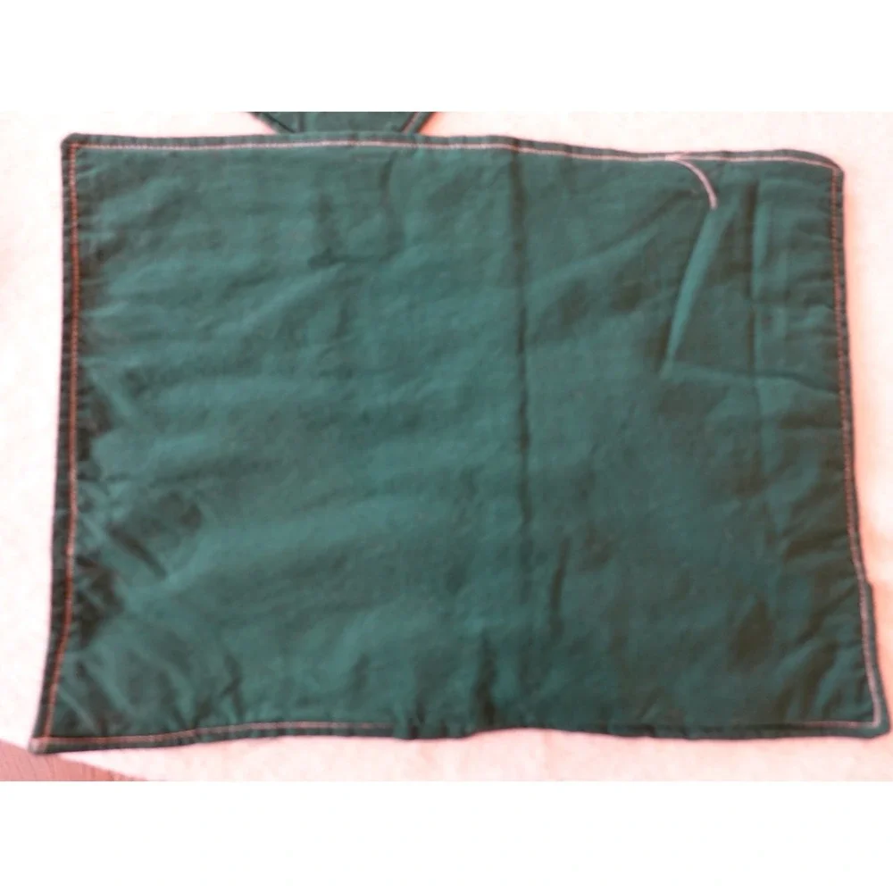 John Deere Set of 6 Placemats Americana Moline, IL‎ Tractor Green Handmade Vtg